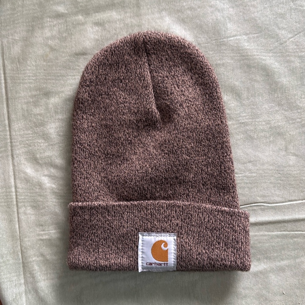 Carhartt Brown Knit Beanie